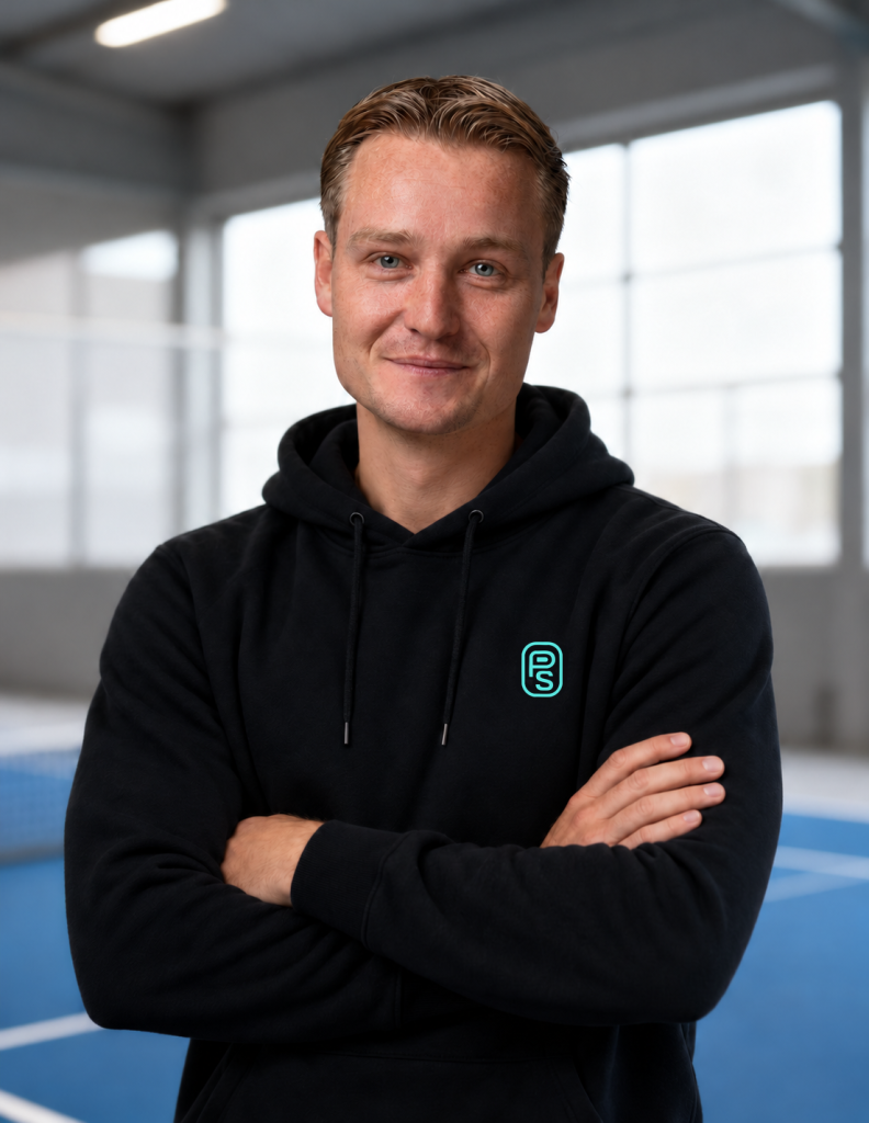 Frank van der Zee, trainer bij PadelStad
